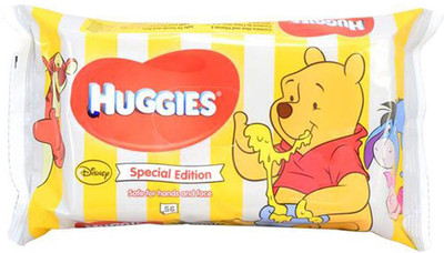 

Huggies Baby Wipes for Hand and Face - 56pc