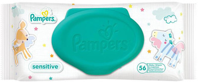 

Pampers Baby Wipes 56Pc - Sensitive (Lid)