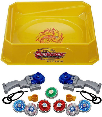 

Civil Big Bey Stadium For Bey Battle With Metal Fury Power Pack Beyblade 7 in 1-Combo(Pack of 3)(Multicolor)