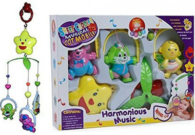 

Viuem Musical Rattle set (Sweet Cuddle) 6 Pieces Set Rattle(Multicolor)