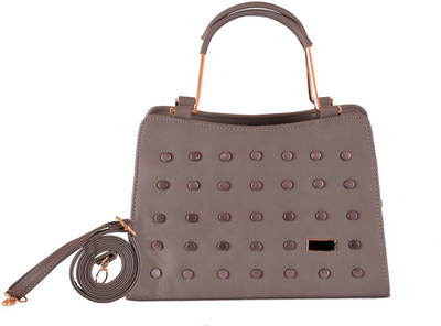 

femina fashion hand messenger bag Waterproof Messenger Bag(Grey, 12 L)