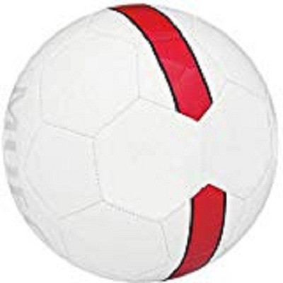 

Locham Brothers MUTD Football - Size: (Pack of 1, White, Red