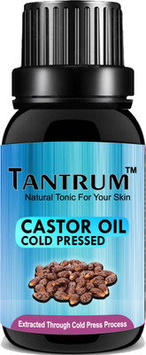 

TANTRUM Cold Pressed 100% Pure Castor Oil For Hair, Eyelashes, Nails, Body, Skin Care & Hair Care / Castor Oil For Hair Growth / Castor Oil For Beard Growth / Castor Oil For Skin Treatment For Women (18ml)(18 ml)