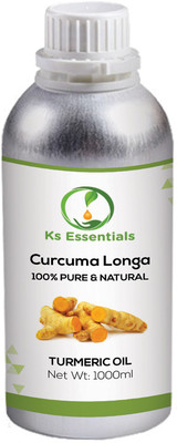 

Ks Essentials 100% Pure Turmeric Essential Oil Natural & Undiluted (1000ml)(1000 ml)