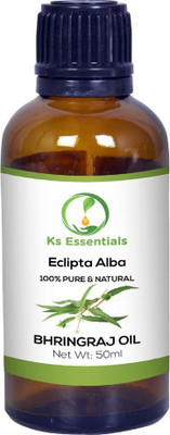 

Ks Essentials 100% Pure Bhringraj Oil (Eclipta Alba) (50ml)(50 ml)