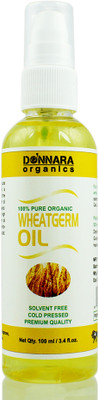 

Donnara Organics Premium Wheatgerm oil- 100% Pure & Natural(100 ml) Hair Oil(100 ml)