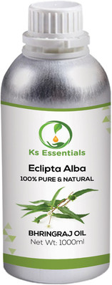 

Ks Essentials 100% Pure Bhringraj Oil (Eclipta Alba) (1000ml)(1000 ml)