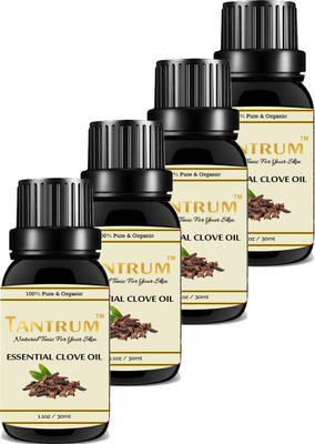 

TANTRUM Clove Essential Oil 100% Pure Natural & Undiluted For Skin care & Hair treatment (18ML) (PACK F 4)(18 ml)