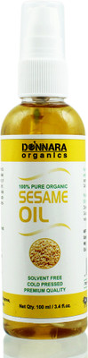 

Donnara Organics 100% Pure Sesame oil(100 ml)(100 ml)