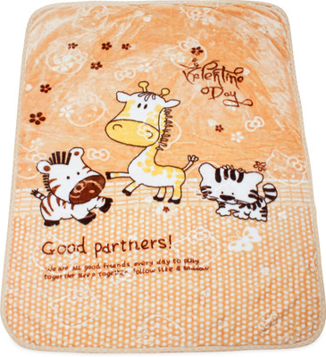 

Instabuyz Cartoon  Swadding Baby Blanket(Woollen Blend, Multicolor