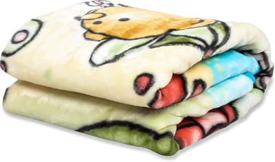 Instabuyz Cartoon  Swadding Baby Blanket(Woollen Blend, Multicolor