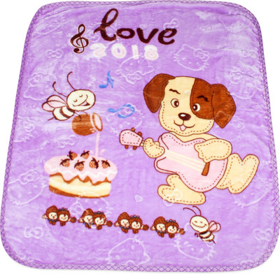 

Instabuyz Cartoon  Swadding Baby Blanket(Woollen Blend, Multicolor