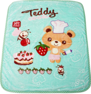 Instabuyz Cartoon  Swadding Baby Blanket(Woollen Blend, Multicolor
