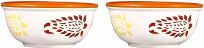 

caffeine Dining Dessert Bowl in Brown Boota Ceramic Bowl Set(Brown, Pack of 2)
