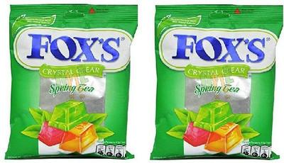 

Nestle fox's crystal clear spring tea spring tea Candy(Pack of 2)