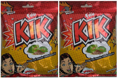 

Fru Kik Assorted Masala filled Candy(Pack of 2)