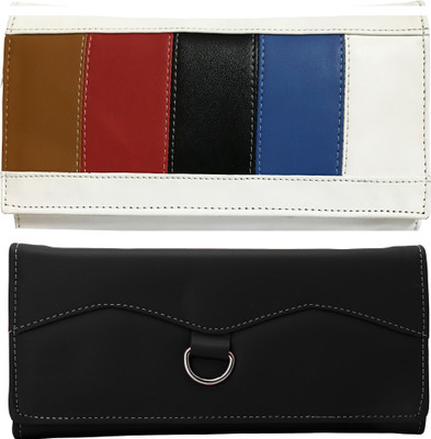 

Lady bar Casual, Party, Formal Black, White Clutch