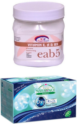 

Pink Root VITAMIN EAB5 CREAM 500ML WITH NATURENCE OXY RICH BLEACH 230G(Set of 2)