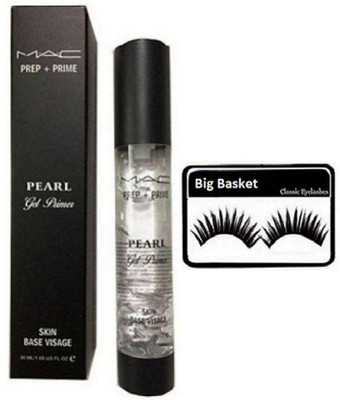 

big basket Eyelashes, Mac Prep+Prime Pearl Gel Primer(Set of 2)