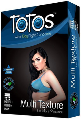 

totos MINT MULTI TEXTURE DOTTED FOR MEN CONDOM Condom(10S)