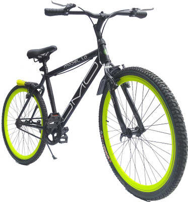 

OMO Model 1.0 26 T Hybrid Cycle/City Bike(Single Speed, Black), Matt black
