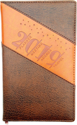 

Excel A5 Diary(2019, Brown, Yellow)