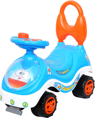 

Luusa Car Non Battery Operated Ride On(Blue, Orange)