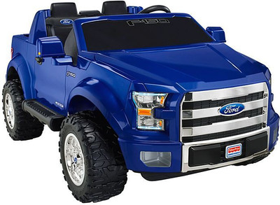 

Khelkhilonenx Ford F-150 Car Battery Operated Ride On(Dark Blue), Pink