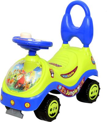 

Luusa Car Non Battery Operated Ride On(Green, Blue), Light green;blue