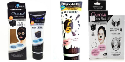 

Ontiq Mundo Charcoal Nose Mask ANDChocolate Mask and Charcoal Mask(310 ml)