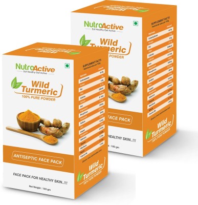 

NutroActive Wild Turmeric Face Pack Powder (Jangli Haldi Powder) - 100 Gm (Pack of 2)(100 g)