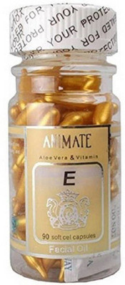 

Ontiq Mundo Animate Aloe vera & vitamin E Facial oil 60 Soft gel Moisturizing Serum Capsule(60 g)