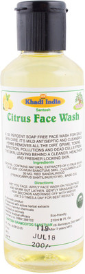 

Khadi India Santosh Citrus Face Wash - 210ml (Pack Of 1) Face Wash(210 ml)
