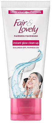 

fair and lovely Fair & Lovely Fairness Face Wash Instant Glow Clean-up Face Wash(100 g)