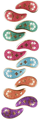 

ABHI Shining Leaf Shape 12Pcs - (6 Pair) Hair Clip(Multicolor)