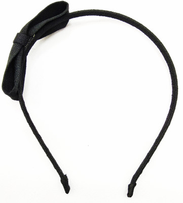 

Fairytale Beautiful Simple Cute Bow Hair Band For Kid's/Girl's and Woman's. Fabricated Hair Band Head Band .Bow size 12.5 cm * 2.6 cm. Head Band, Hair Band(Black)