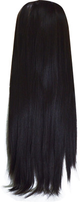 

Adbeni Cecilla World's Most Synthetic 2in1 Extension Black & Maroon Long Straight Hair Extension