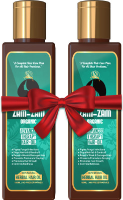 

Zam Zam Organic Hair Regrowth oil, Anti Fungal and Anti Hair fall Hair Oil, Complete Damaged Therapy oil, Hair Oil(100 ml)