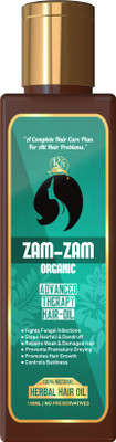 

Zam Zam Organic Hair oil, Therapy hair oil, Treatment hair oil Hair Oil(100 ml)