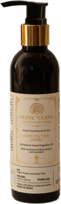 

Vedic Vanna Royal Tea Tree - Olive - Jojoba Herbal Hair Oil For Strong Dandruff Free Hair Hair Oil(200 ml)