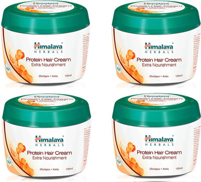 

Himalaya Extra Nourishment Protein Hair Cream Pack Of 4 Cream(100 ml)