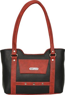 

F&D Shoulder Bag(Black, Red)