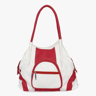 

FD Fashion Women Shoulder Bag(Red, White)