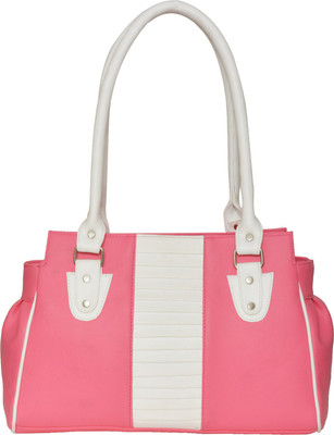 

FD Fashion Shoulder Bag(Pink, White)