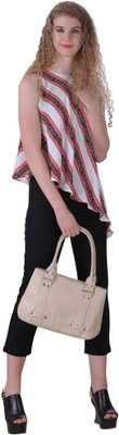 

Lady bar Hand-held Bag(Tan)