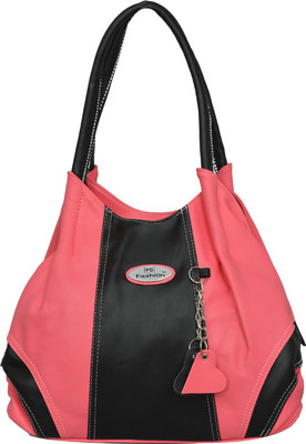 

FD Fashion Women Shoulder Bag(Pink, Black), Black;pink