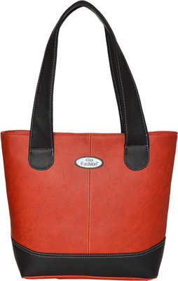 

FD Fashion Shoulder Bag(Red, Black), Black;red