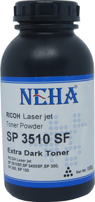 

NEHA 3510 (100GM) For Use In Ricoh SP100 / SP111 / SP111SU / SP200 / SP210 / SP212SNw / SP300 / SP 300DN / SP310DN / SP 325Sfnw /SP3400 / SP3410 / SP3510 / Aficio 3510DN Single Color Ink Toner(Black)