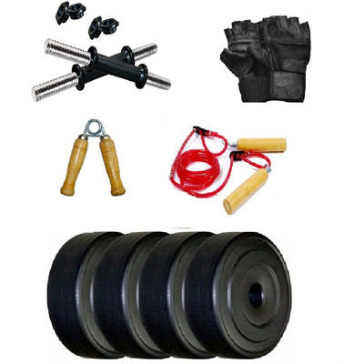

WOLPHY 12 KG DUMBBELL SET WITH ACCESSORIES Home Gym Kit