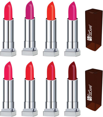 

Forsure VELVET MATTE long lasting lipstick (set of 8 )(sweet sixteen, deep magenta, orange, magenta, hot pink, red orange, hot red, maroon)